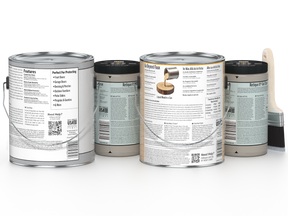 Multi-purpose Smooth Finish Kit (4x Lg) - Weathered Wood - Exterior Top Coat