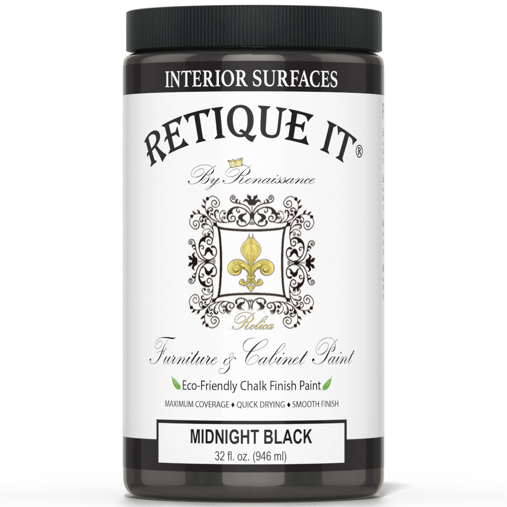 Renaissance Furniture Paint - Midnight Black