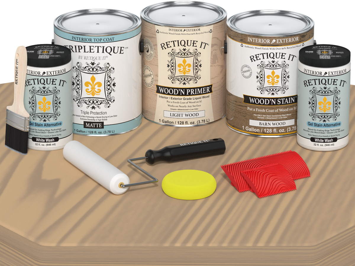 Multi-purpose Wood'n Kit (4x Lg) - French Oak - Interior Top Coat
