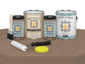 Multi-purpose Smooth Finish Kit (4x Lg) - Barn Wood - Interior Top Coat