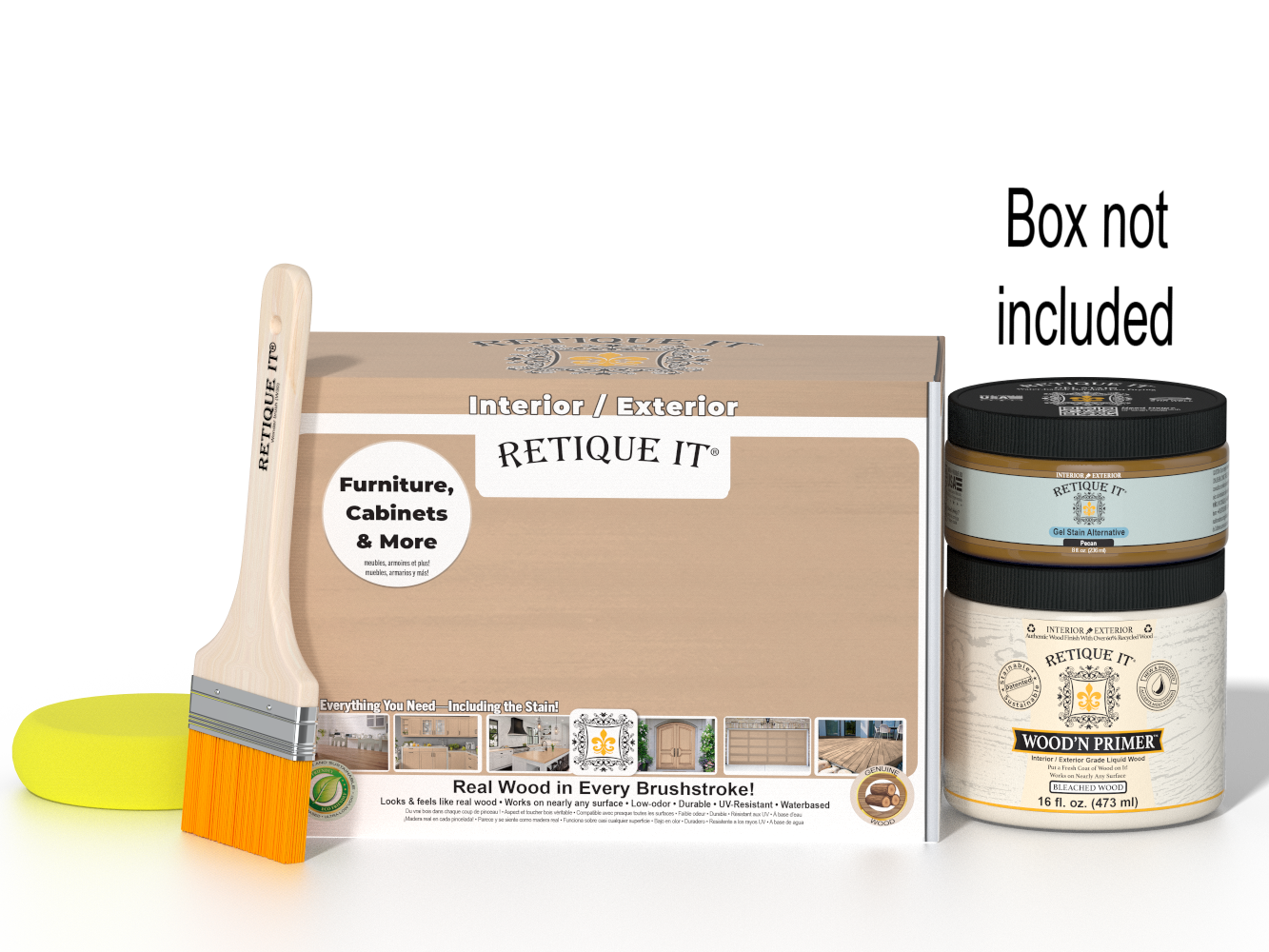 Multi-purpose Smooth Finish Kit (Med) - White Oak