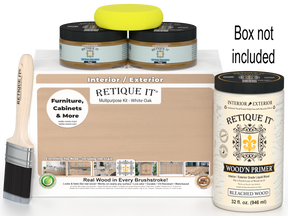 Multi-purpose Smooth Finish Kit (Large) - White Oak