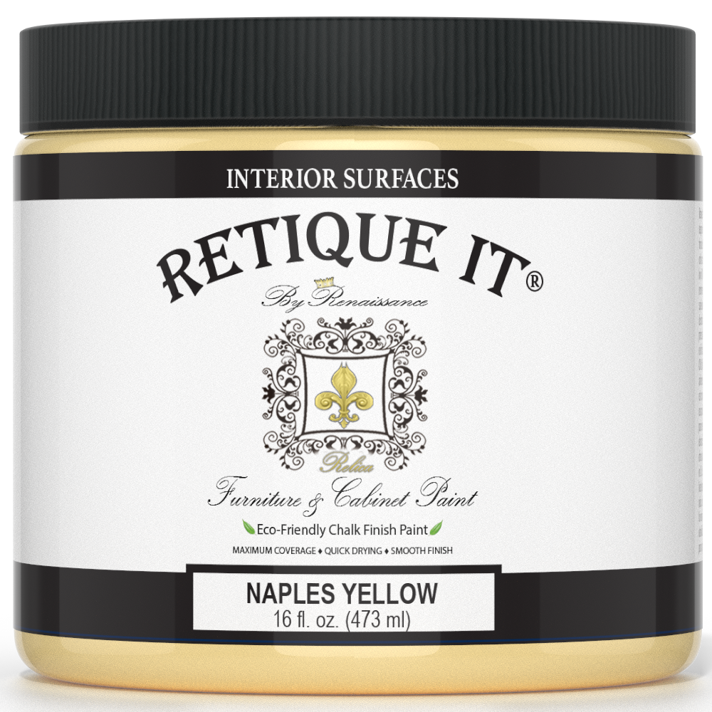 Renaissance Furniture Paint - Naples Yellow