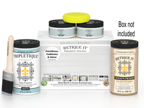 Multi-purpose Smooth Finish Kit (Large) - White Wash - Interior Top Coat