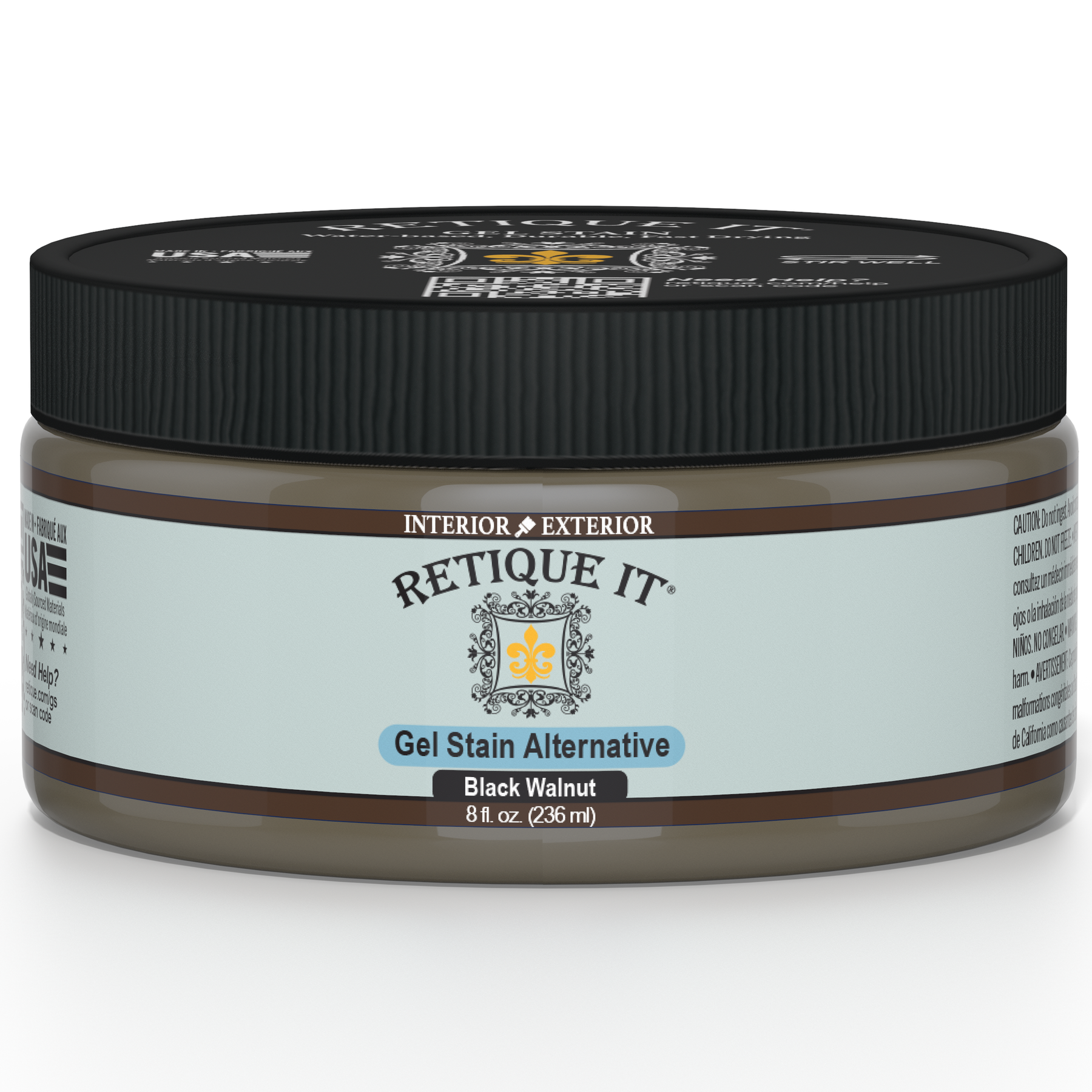 Gel Stain - Black Walnut