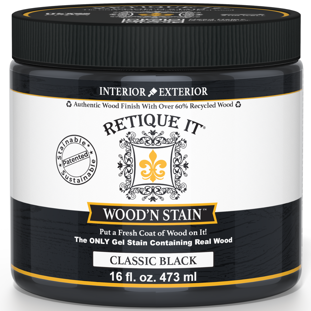 Wood'n Stain - Classic Black