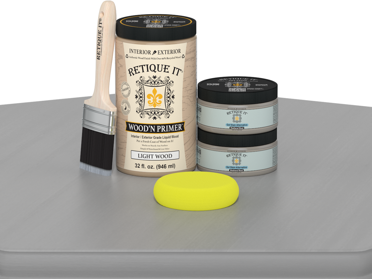 Multi-purpose Smooth Finish Kit (Large) - Weathered Wood