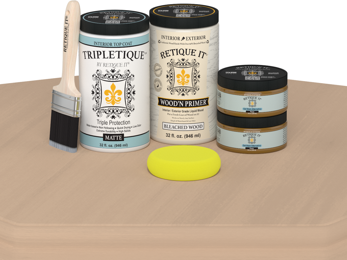Multi-purpose Smooth Finish Kit (Large) - White Oak - Exterior Top Coat