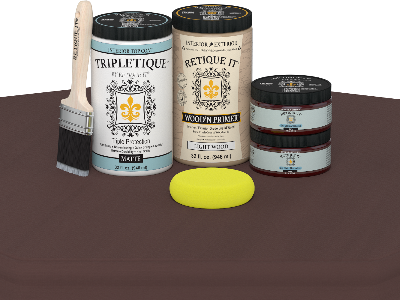 Multi-purpose Smooth Finish Kit (Large) - Java - Exterior Top Coat