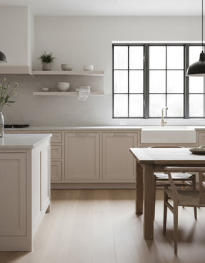 Wood'n Cabinet Kit (24 Door / Grained) - White Wash