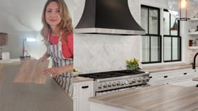 Countertop Kit - Kitchen Island - Red Mahogany