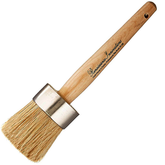 Retique It® professional wax brush, a paint brush with natural bristles designed for applying wax finishes.