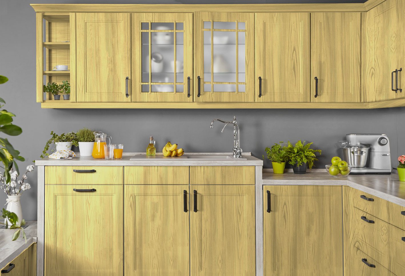 Rustic Finish Kit - Canary Yellow