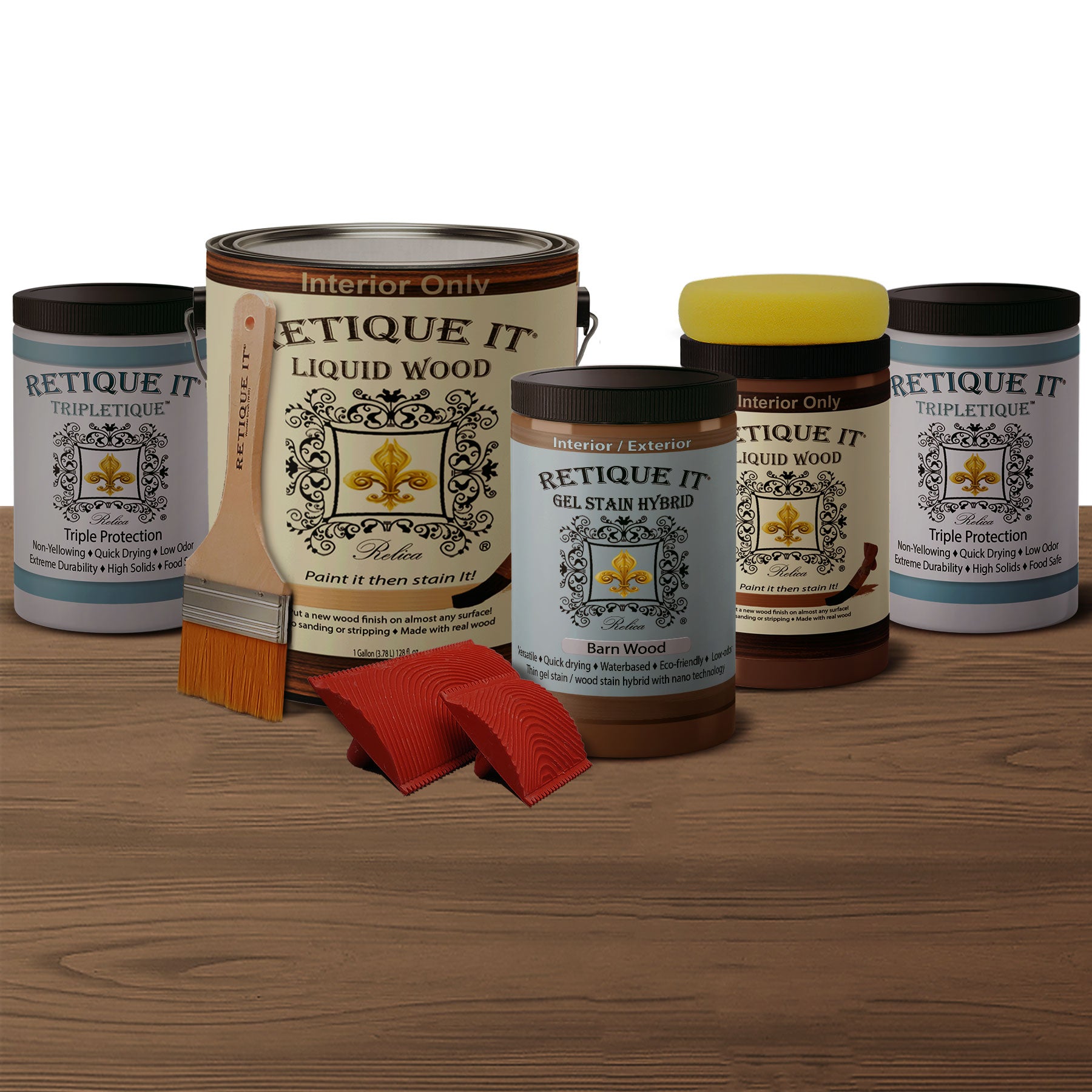 Rustic Finish Kit - Barn Wood