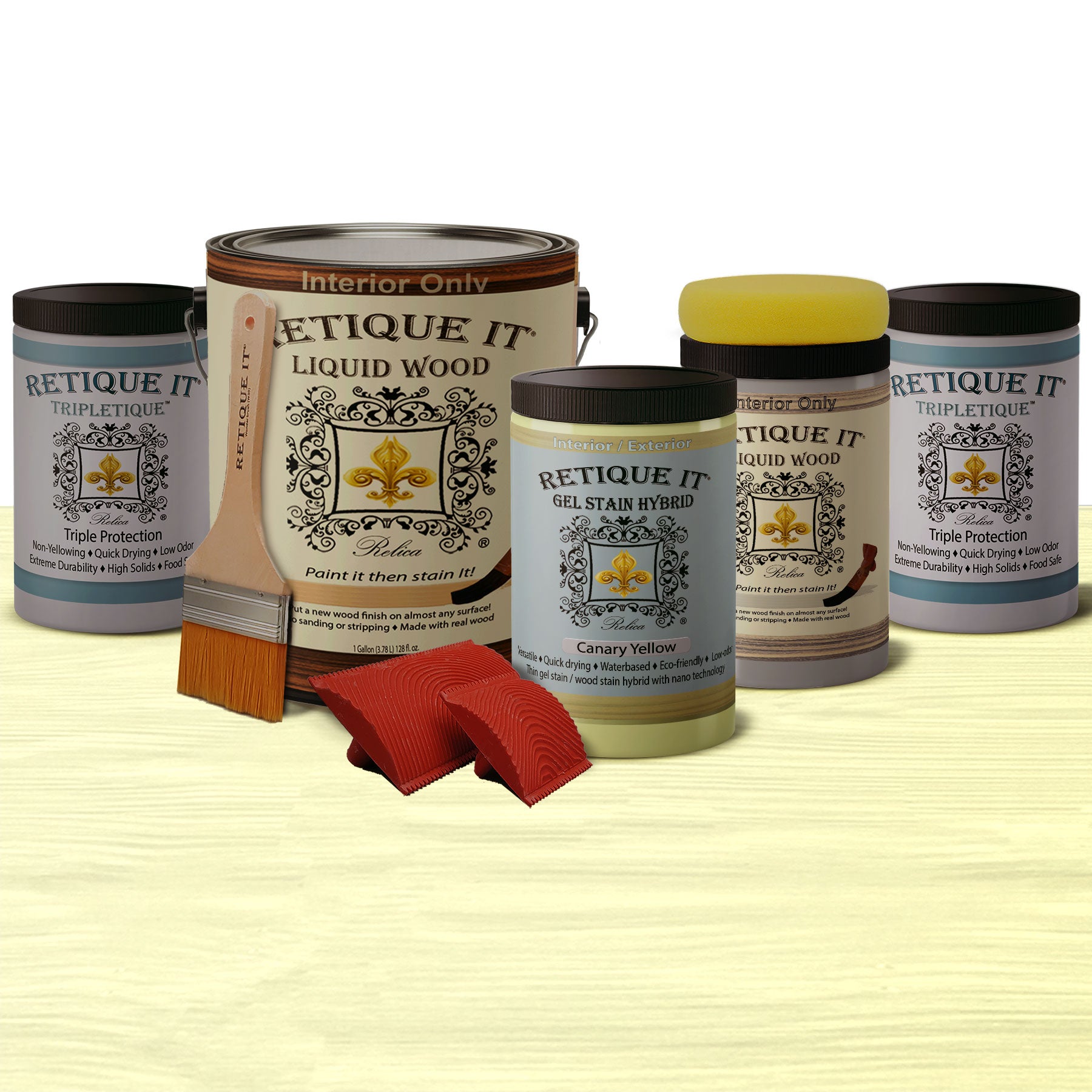 Weathered Finish Kit - Canary Yellow