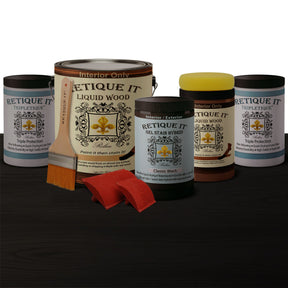 Rustic Finish Kit - Charcoal