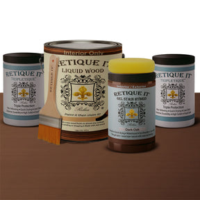 Smooth Finish Kit - Dark Oak