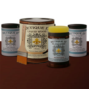 Smooth Finish Kit - Red Mahogany