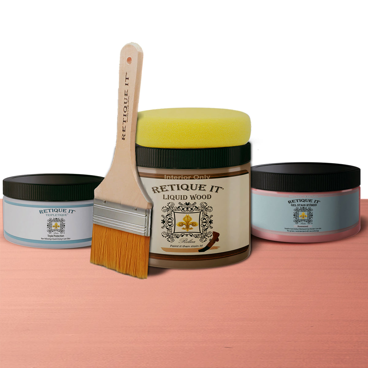 Smooth Finish Kit - Rose Wood