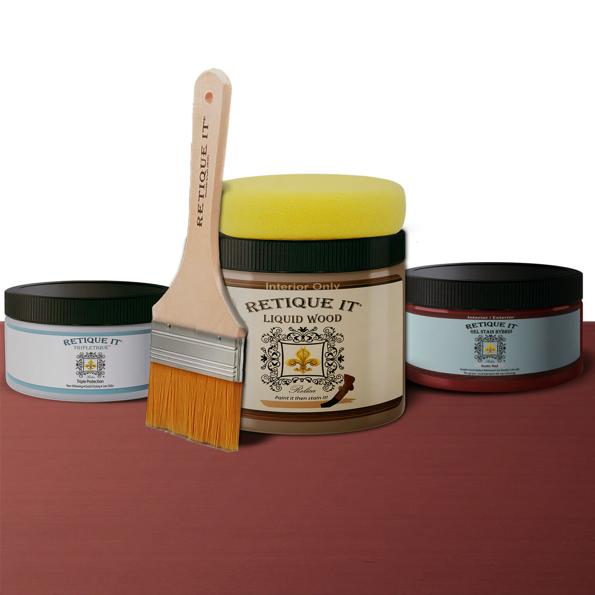 Smooth Finish Kit - Rustic Red