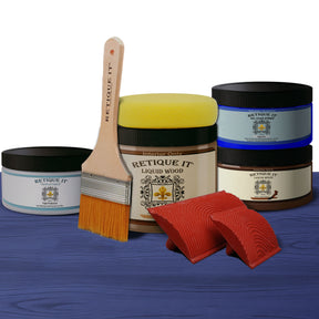 Rustic Finish Kit - Sapphire