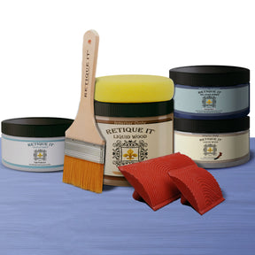 Weathered Finish Kit - Vintage Blue