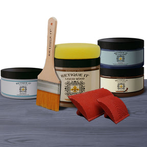 Rustic Finish Kit - Vintage Blue