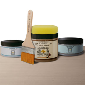 Smooth Finish Kit - Weathered Wood