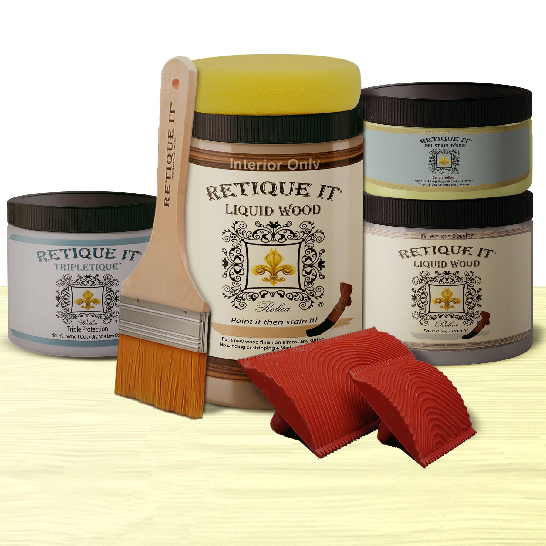 Weathered Finish Kit - Canary Yellow