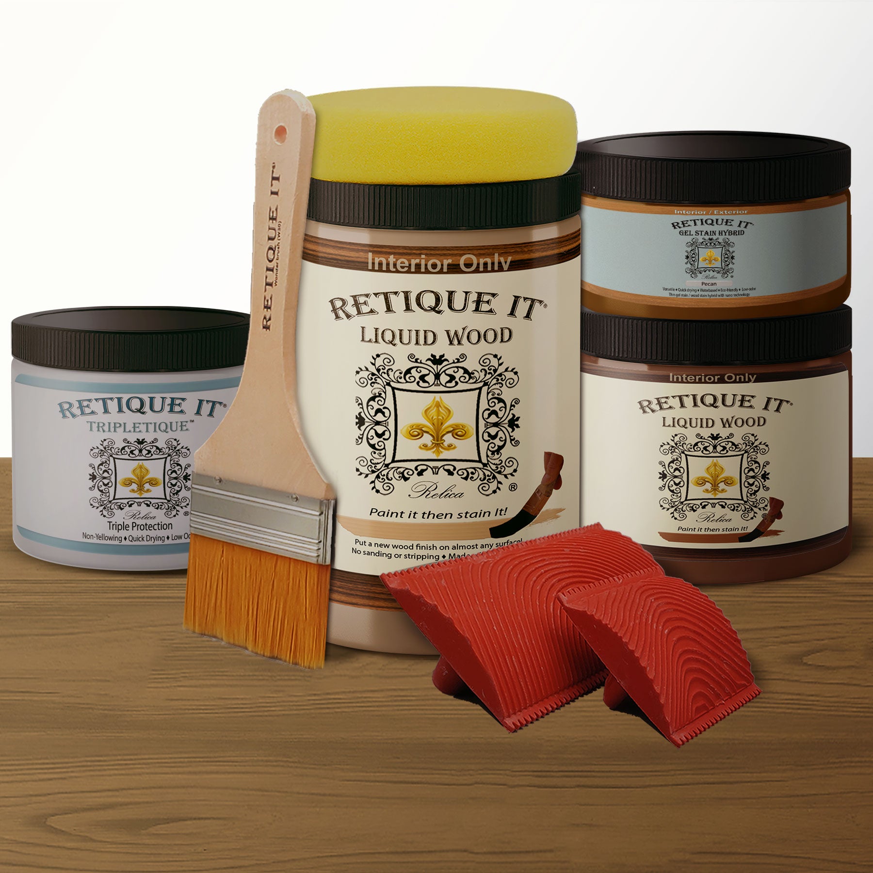 Rustic Finish Kit - Pecan