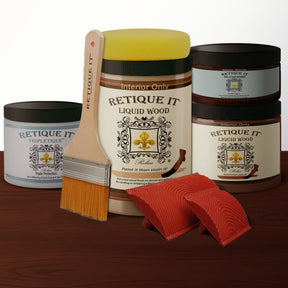 Rustic Finish Kit - Red Mahogany