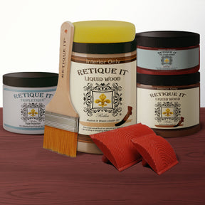 Rustic Finish Kit - Rustic Red