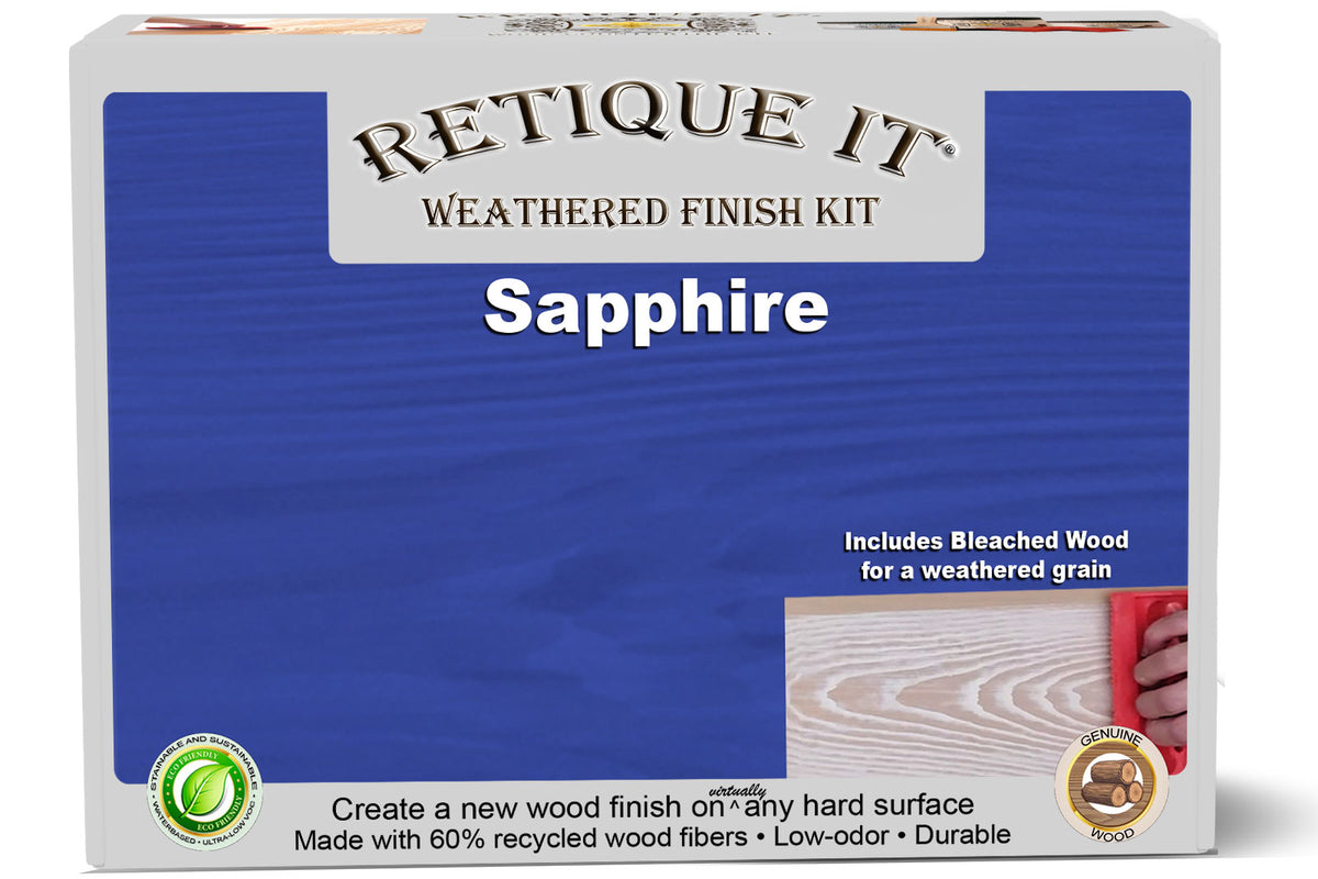 Weathered Finish Kit - Sapphire