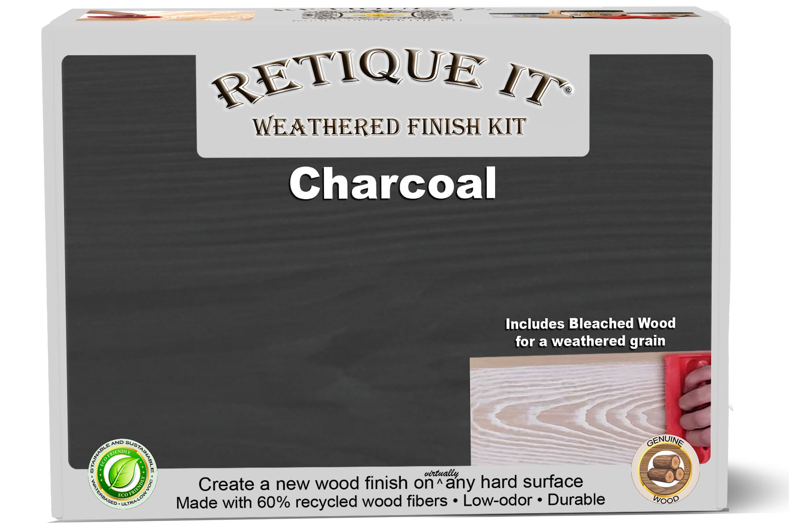Weathered Finish Kit - Charcoal