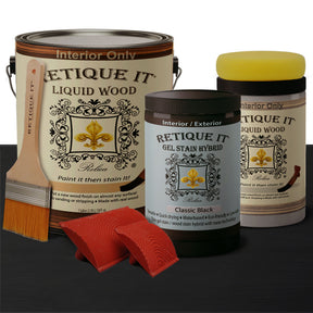 Weathered Finish Kit - Classic Black